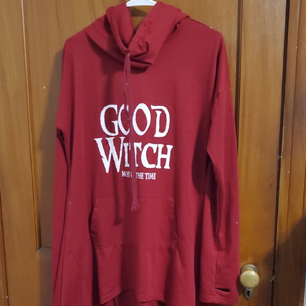 Good Witch Red Hoodie - Picture 1 of 7